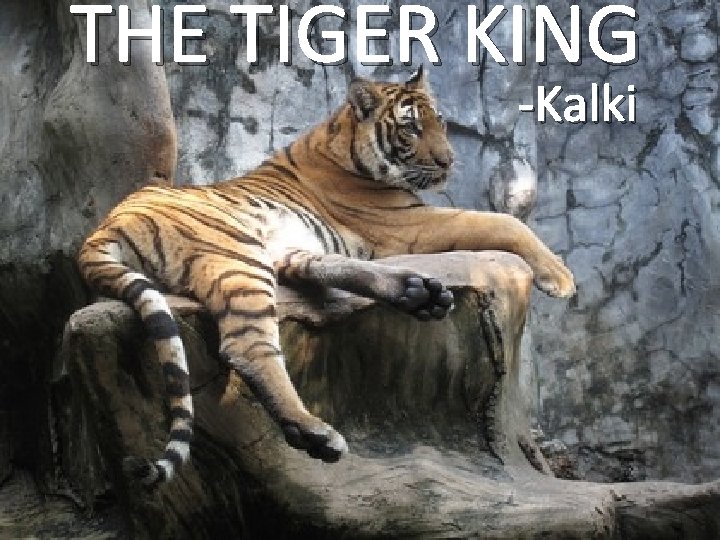 THE TIGER KING -Kalki 