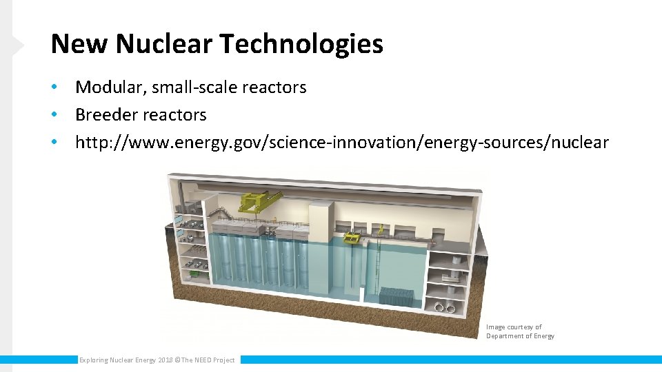 New Nuclear Technologies • Modular, small-scale reactors • Breeder reactors • http: //www. energy.