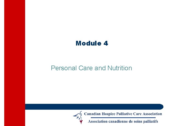 Module 4 Personal Care and Nutrition Goals 1