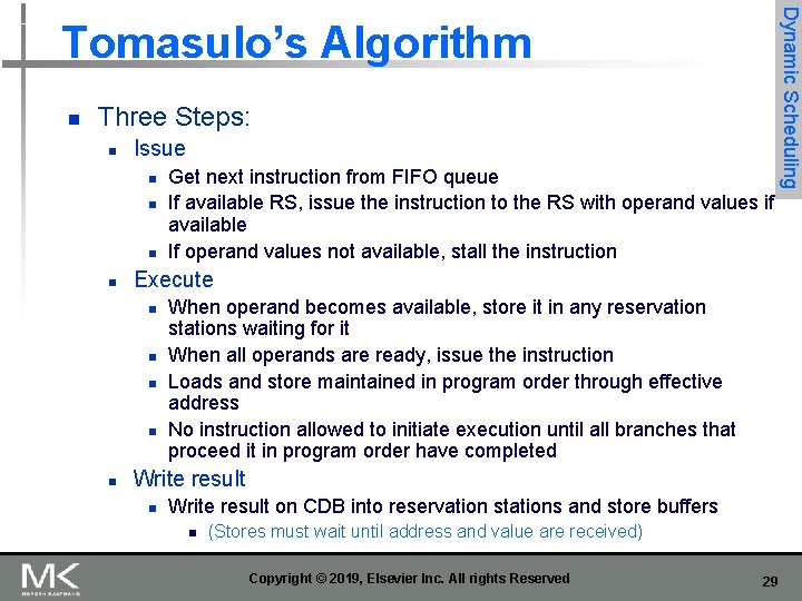 n Three Steps: n Issue n n Execute n n n Get next instruction