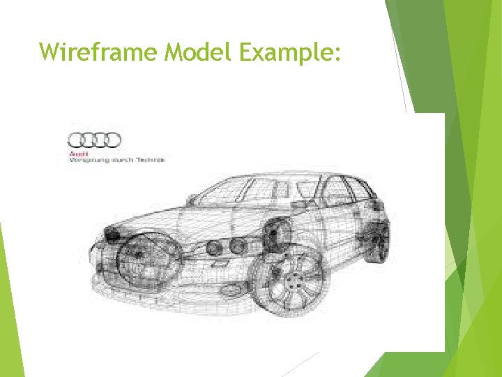 Wireframe Model Example: 