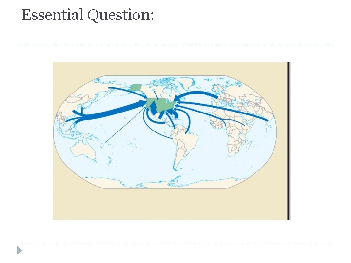 Essential Question: How does migration affect the lives of people and the character of