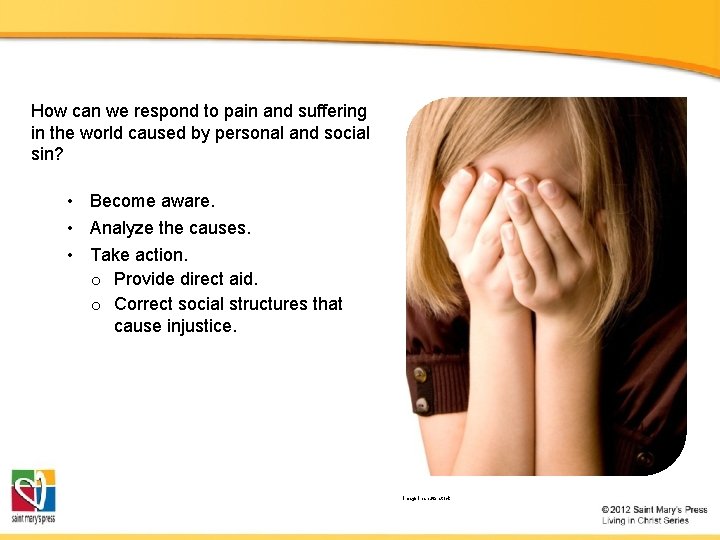 How can we respond to pain and suffering in the world caused by personal