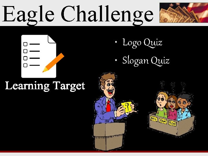 Eagle Challenge • Logo Quiz • Slogan Quiz 