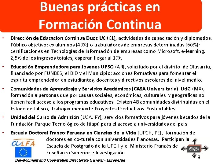 El Elproyecto Vinculaentorno Resultadosprovisionales Andrea Detmer Puc Chile
