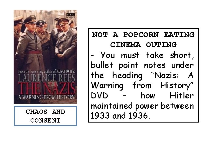 CHAOS AND CONSENT NOT A POPCORN EATING CINEMA OUTING - You must take short, CHAOS AND CONSENT NOT A POPCORN EATING CINEMA OUTING - You must take short,