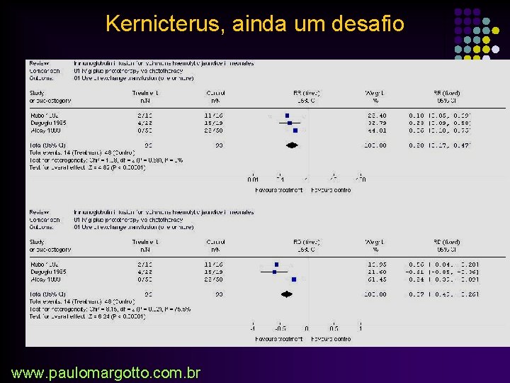 Kernicterus, ainda um desafio www. paulomargotto. com. br 