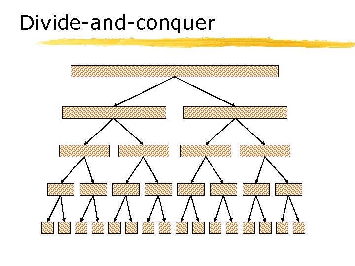 Divide-and-conquer 