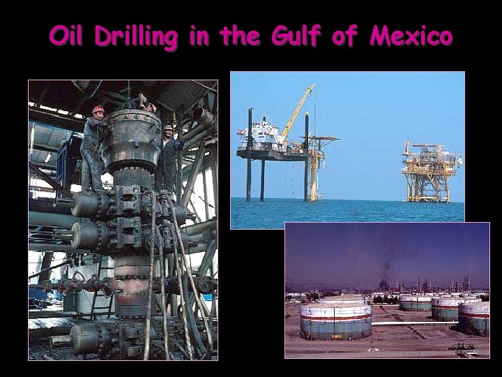 Oil Drilling in the Gulf of Mexico 