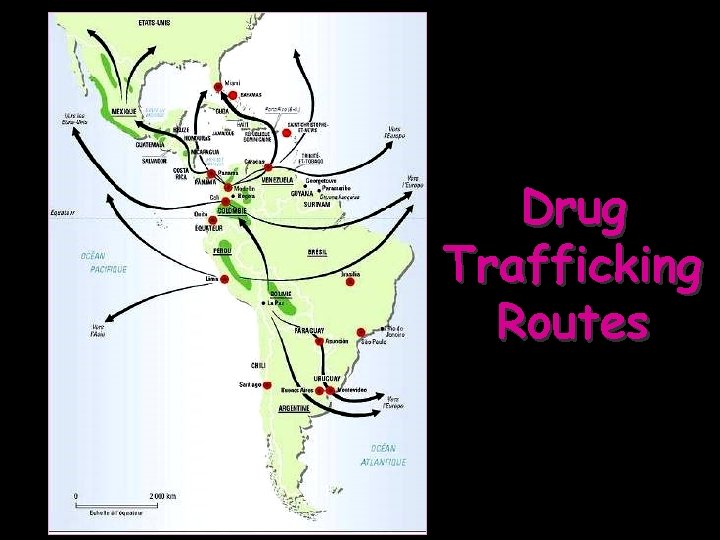 Drug Trafficking Routes 