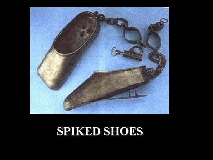 SPIKED SHOES 