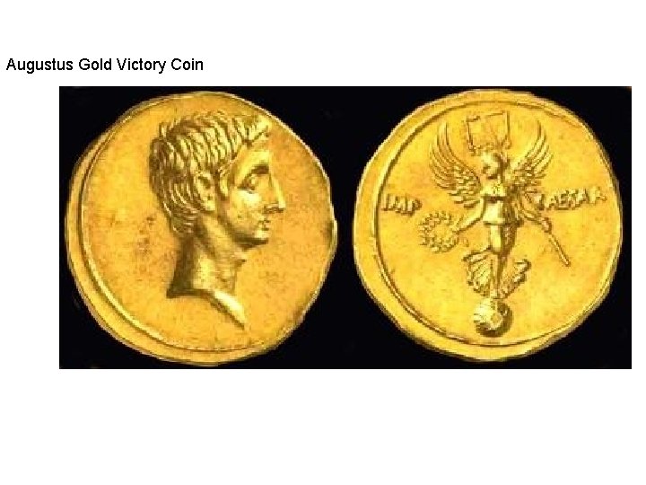 Augustus Gold Victory Coin 