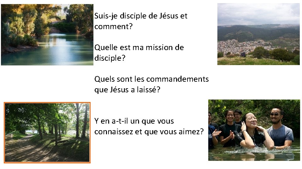 Suis-je disciple de Jésus et comment? Quelle est ma mission de disciple? Quels sont