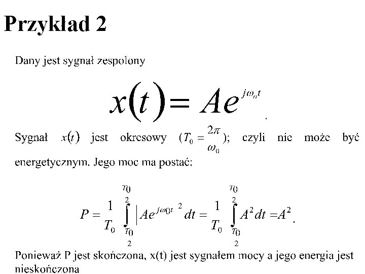 Przykład 2 Przykład 2