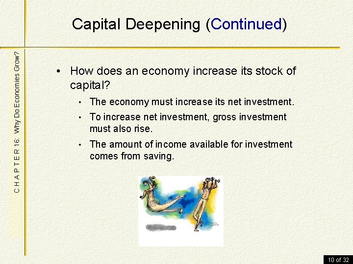 C H A P T E R 16: Why Do Economies Grow? Capital Deepening