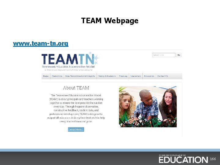 TEAM Webpage www. team-tn. org 166 