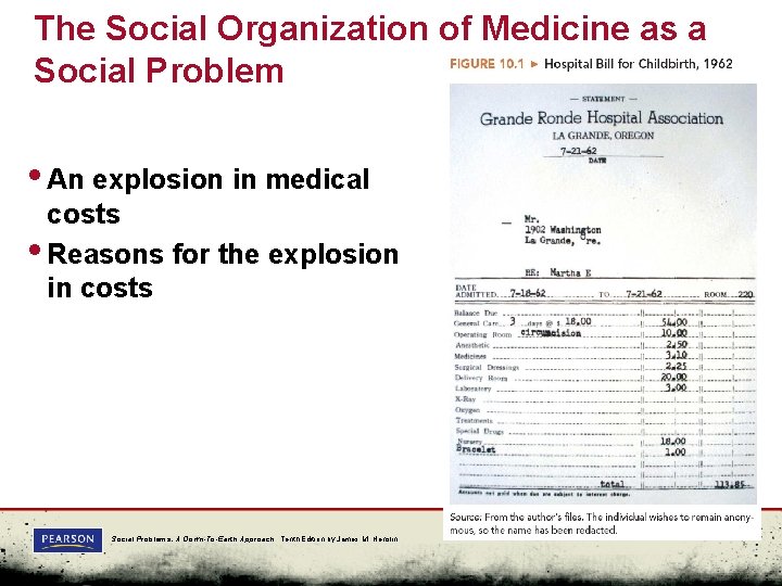 The Social Organization of Medicine as a Social Problem • An explosion in medical