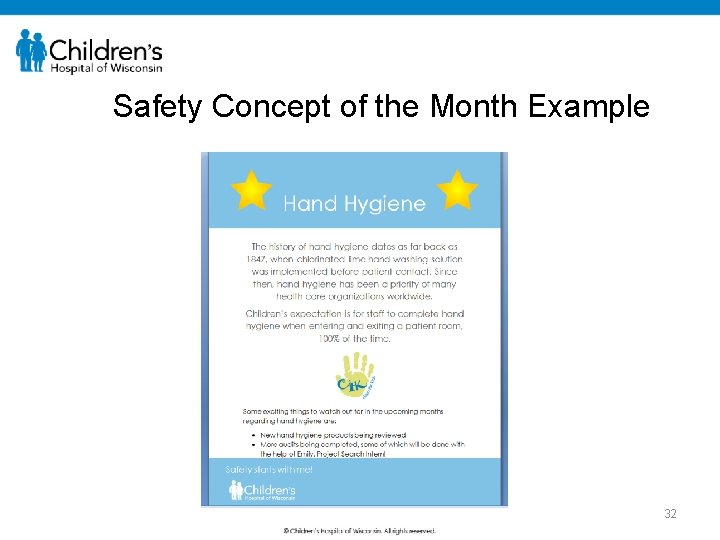 Safety Concept of the Month Example 32 