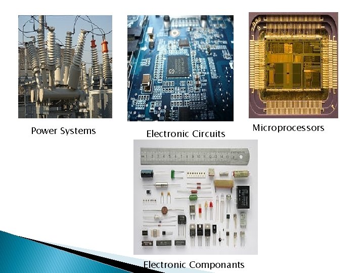 Power Systems Electronic Circuits Electronic Componants Microprocessors 