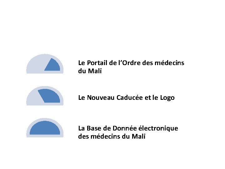 Le Portail de l’Ordre des médecins du Mali Le Nouveau Caducée et le Logo