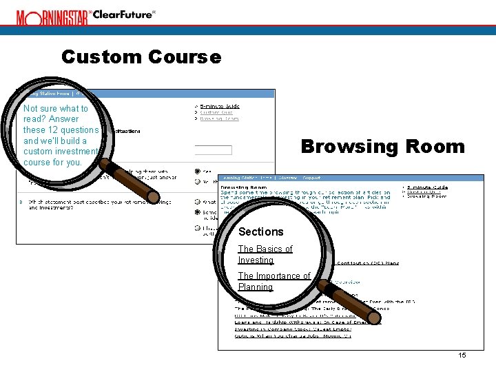 Custom Course Not sure what to read? Answer these 12 questions and we’ll build