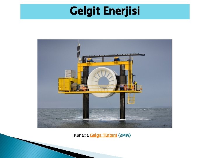 Gelgit Enerjisi Kanada Gelgit Türbini (2 MW) 