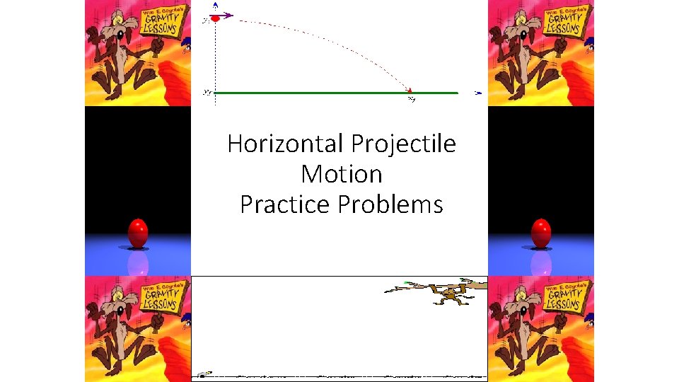 Horizontal Projectile Motion Practice Problems 