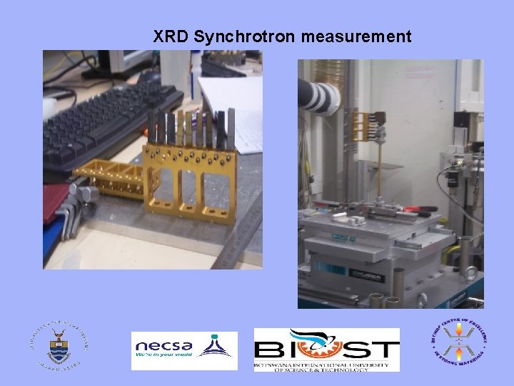 XRD Synchrotron measurement 
