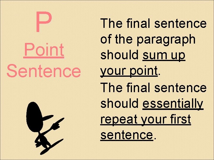 Point Statement Thesis Statement Thesis Statement is a road map
