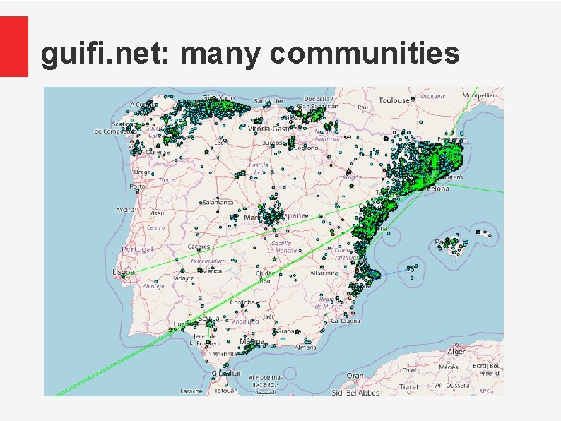 guifi. net: many communities 