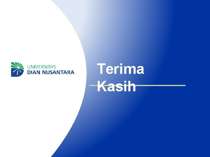 Terima Kasih 