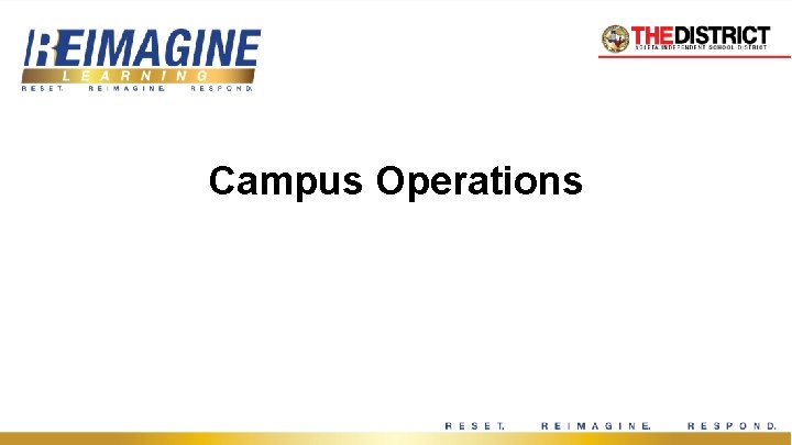 Campus Operations 