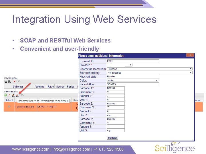 Integration Using Web Services • SOAP and RESTful Web Services • Convenient and user-friendly