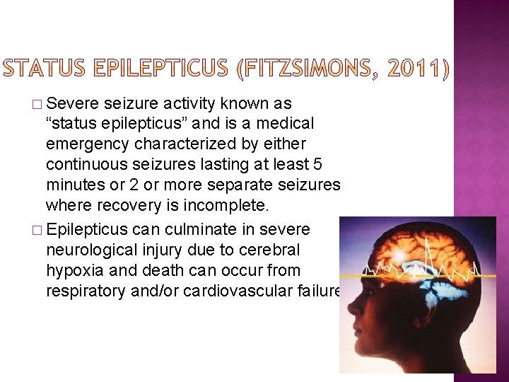 Fion Kung Define seizure Types of seizure Understand