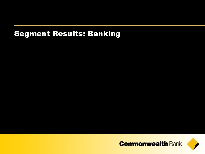 Segment Results: Banking 