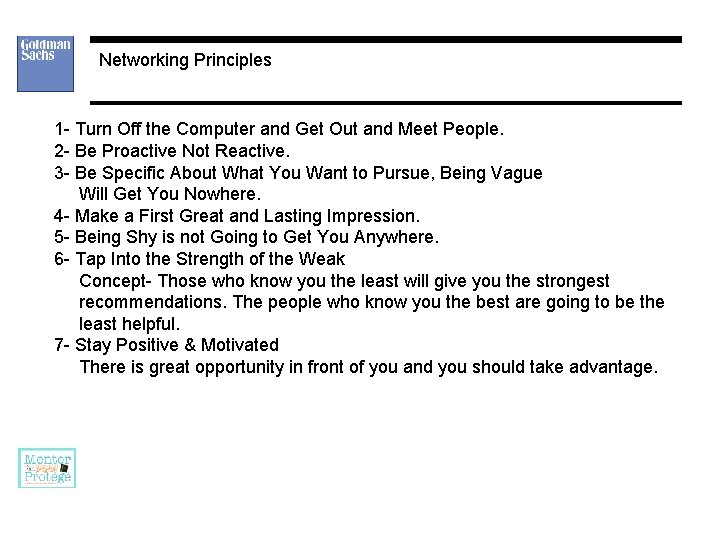 Networking Principles 1 - Turn Off the Computer and Get Out and Meet People.