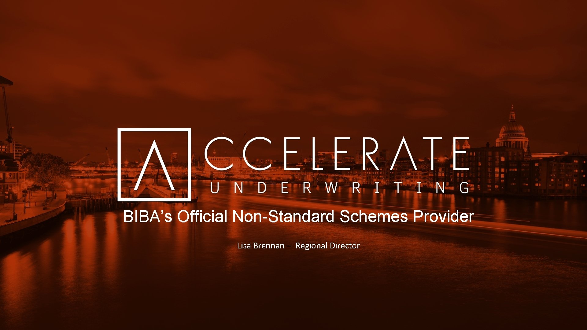 BIBA’s Official Non-Standard Schemes Provider Lisa Brennan – Regional Director 