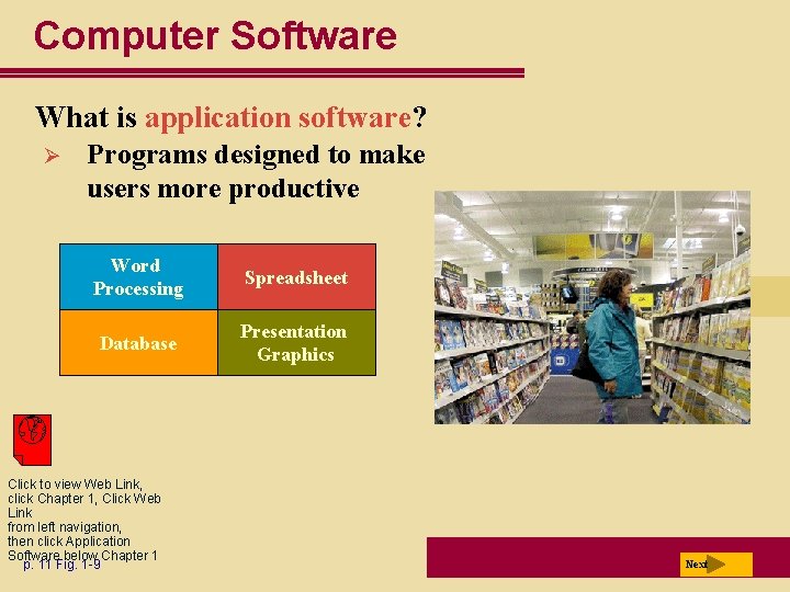 Computer Software What is application software? Ø Programs designed to make users more productive