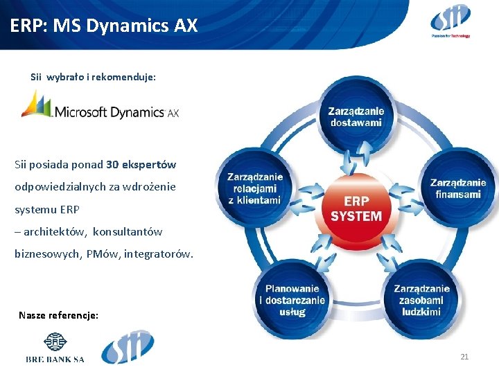 ERP: MS Dynamics AX Sii wybrało i rekomenduje: Sii posiada ponad 30 ekspertów odpowiedzialnych