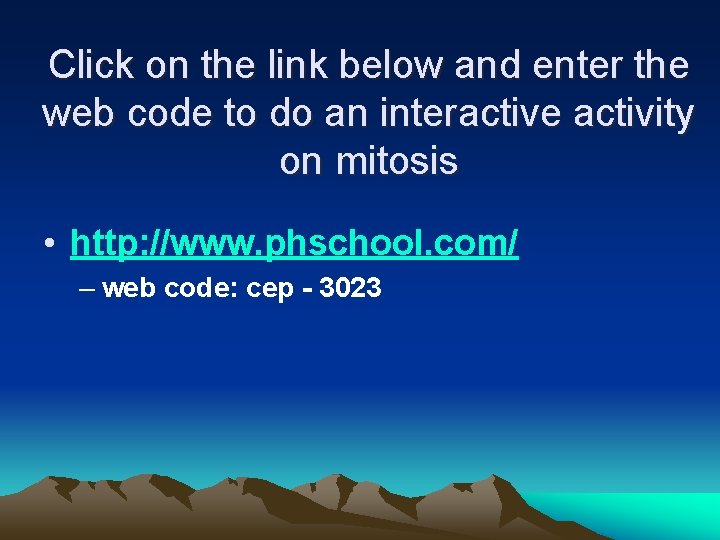 Click on the link below and enter the web code to do an interactive