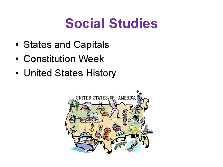 Social Studies • States and Capitals • Constitution Week • United States History 