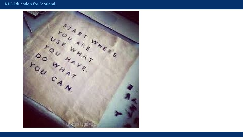 NHS Education for Scotland 