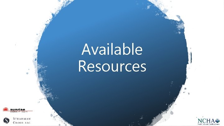 Available Resources 