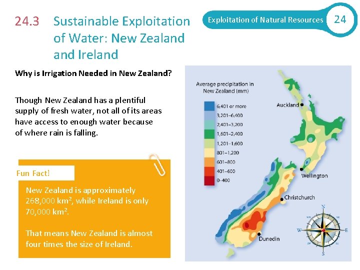 24. 3 Sustainable Exploitation of Water: New Zealand Ireland Why is Irrigation Needed in