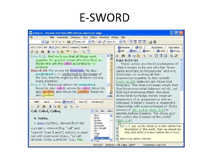 E-SWORD 