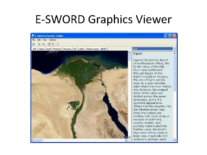 E-SWORD Graphics Viewer 
