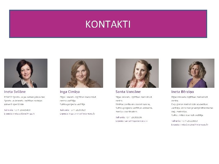 KONTAKTI 