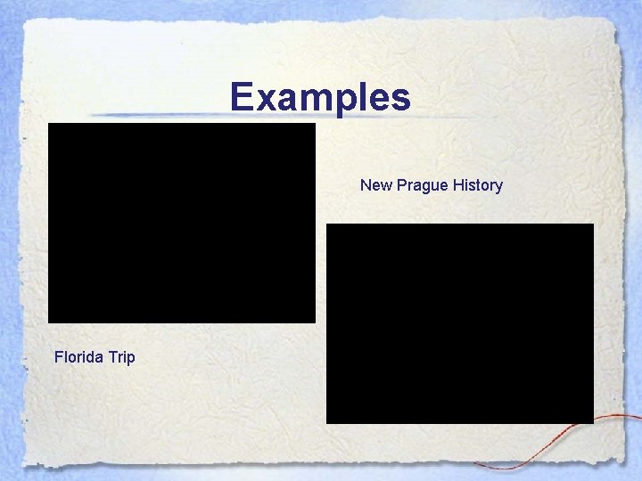Examples New Prague History Florida Trip 
