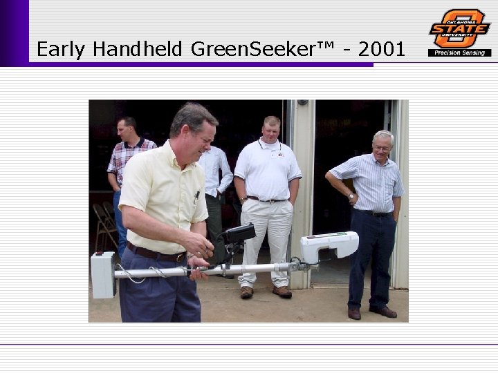 Early Handheld Green. Seeker™ - 2001 