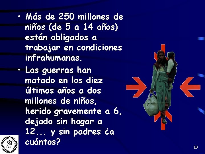  • Más de 250 millones de niños (de 5 a 14 años) están